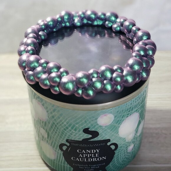 🆕Bath & Body Works Candy Apple Cauldron 3 Wick Candle - Picture 2 of 5